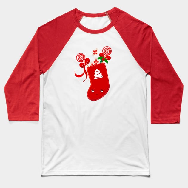 Christmas Magic Baseball T-Shirt by CraftCloud